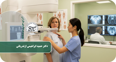 ماموگرافی در مرکز تصویربرداری باران